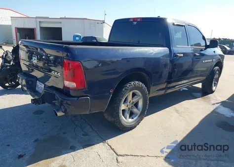 2012 Ram 1500 St from USA, damaged, VIN 1C6RD7FT2CS213487